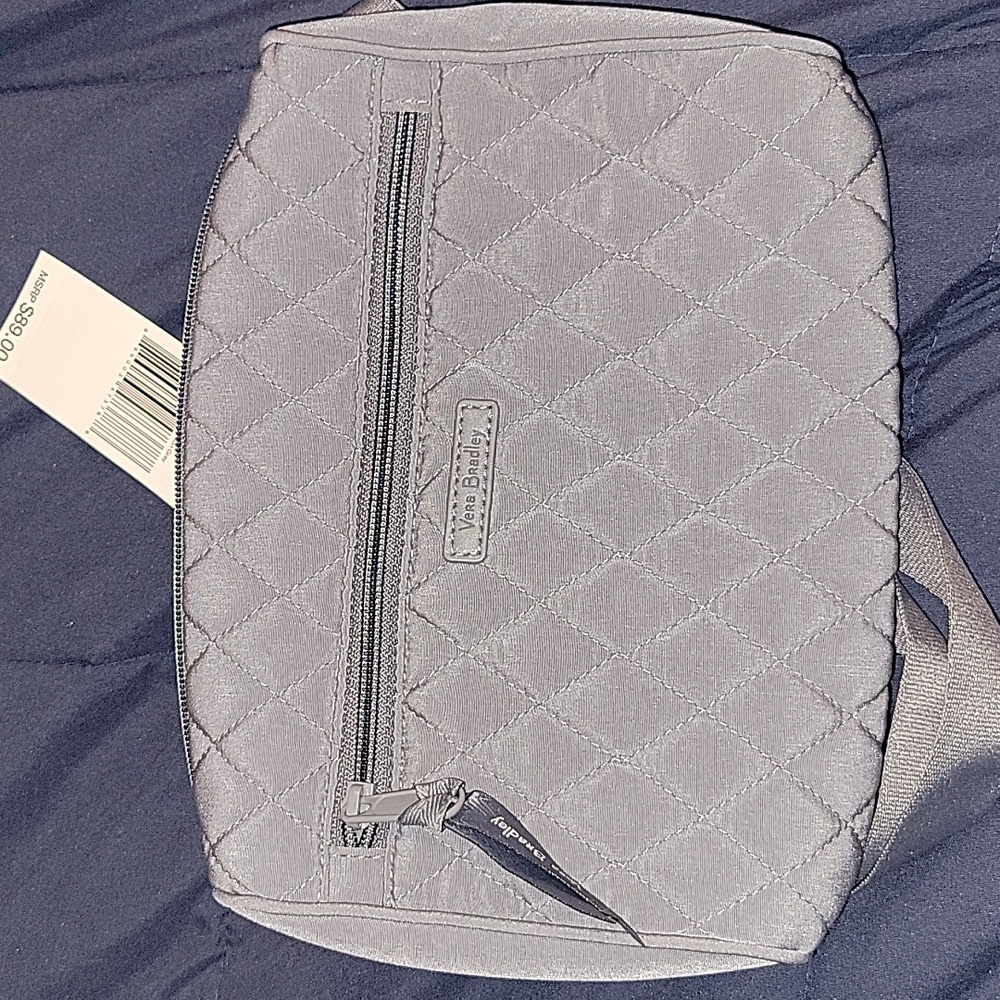 NEW Vera Bradley SLING BAG Grey